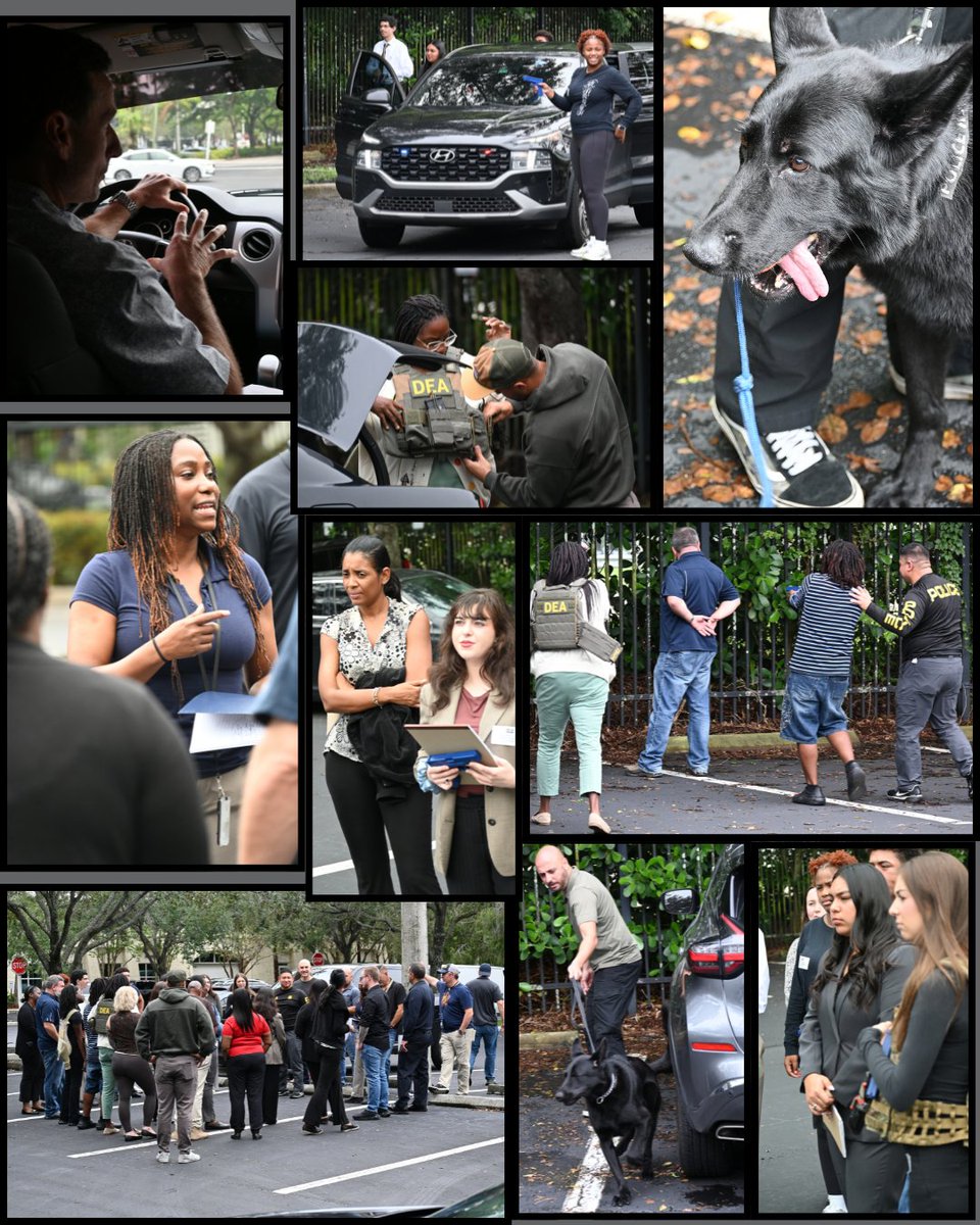 DEAMIAMIDiv's tweet photo. Thank you to the participants and DEA Miami Field Division agents and staff for making this year's Citizens Academy a success! From polygraph to firing range, from laboratory to a field exercise, students got a glimpse into DEA life. @DEAHQ @TheJusticeDept https://t.co/ueWPpvSvJv