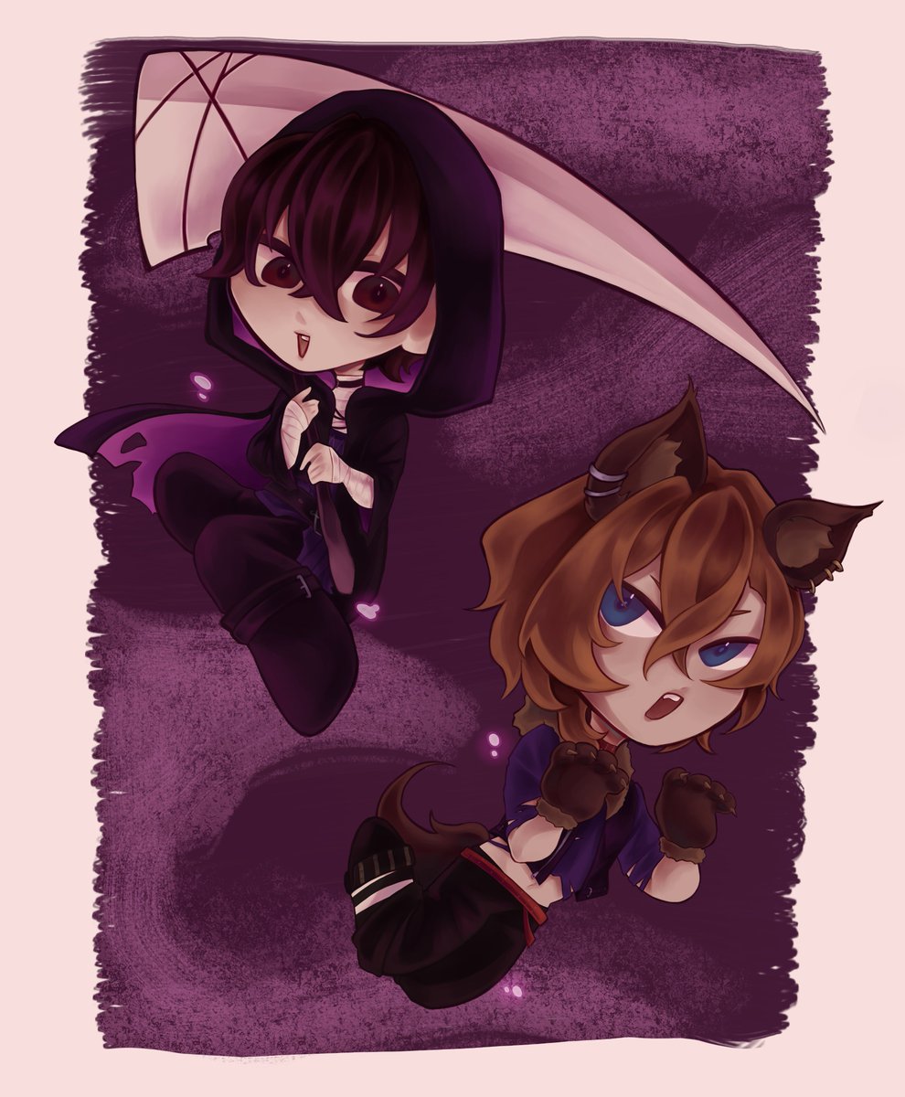 Mei_artz's tweet photo. skk YCH I made for halloween :3 https://t.co/GzgomgMN19