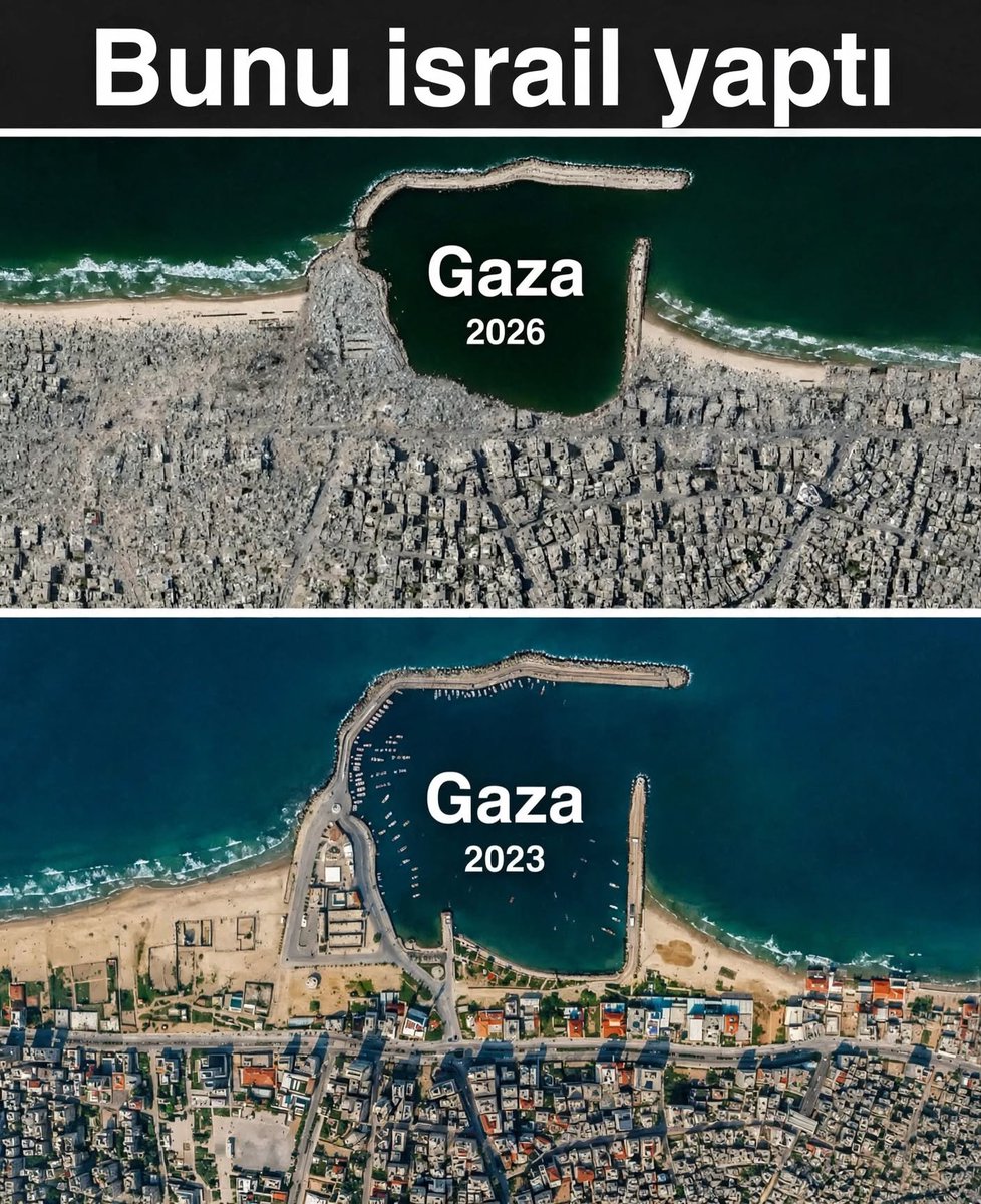 Ferdi_Karabasan's tweet photo. Bunu israil yaptı 

Gazze'nin dün, bu günü https://t.co/r74MgYNKkS