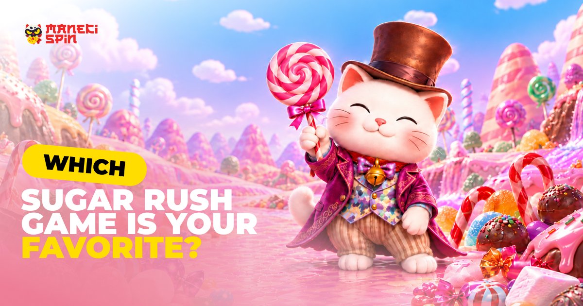 manekispin's tweet photo. 🍬 Sugar Rush
🍬 Sugar Rush 1000
🍬 Sugar Rush Super Scatter
🍬 Sugar Rush Xmas

Which of these games are your favorites? Help Maneki the Cat decide which sweet slots deserve some free spins in the coming weeks! https://t.co/Q2iCdNvD8I