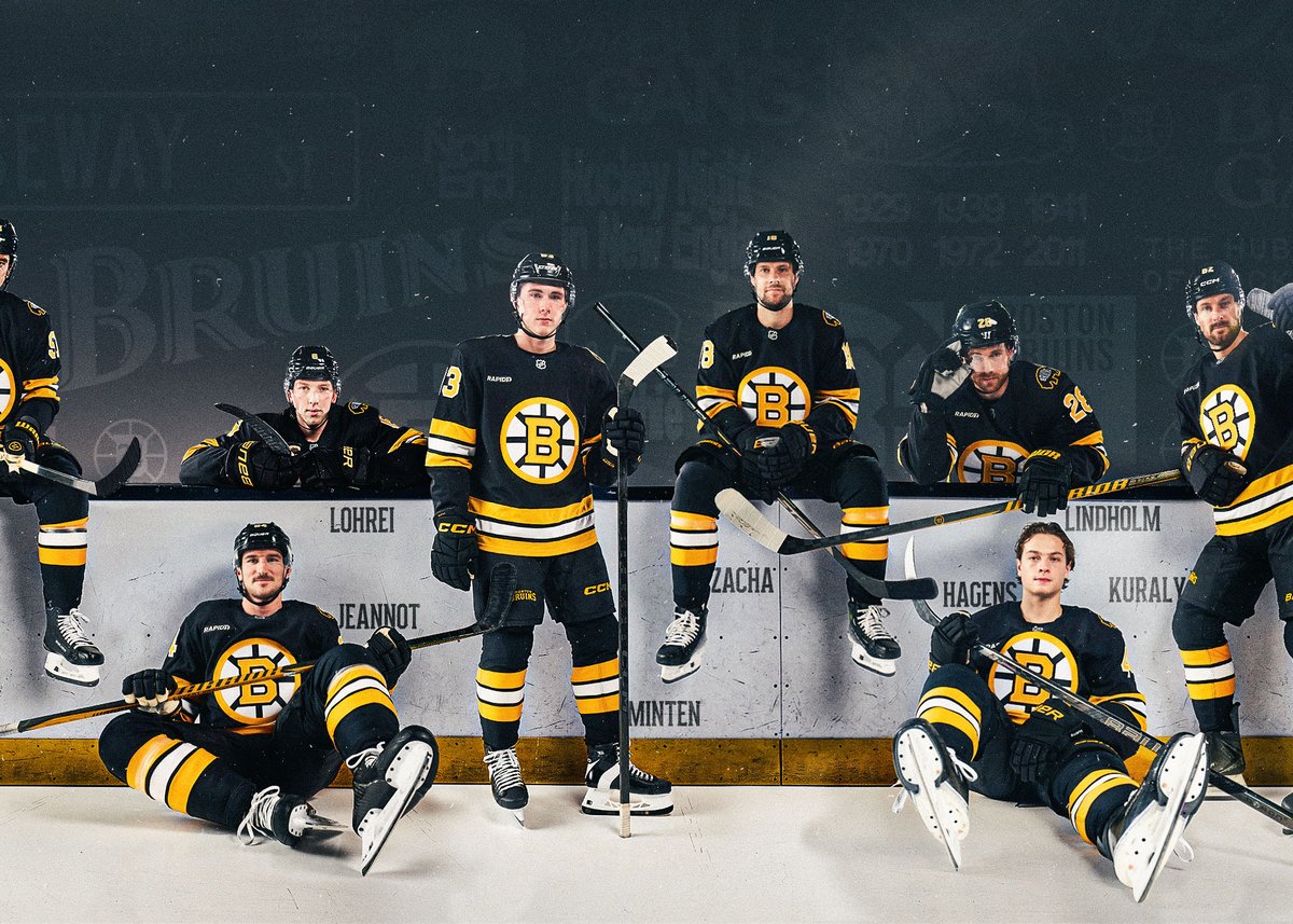 NHLBruins's tweet photo. Presenting your 2026-27 Boston Bruins 👏 https://t.co/V0AQCI6shD