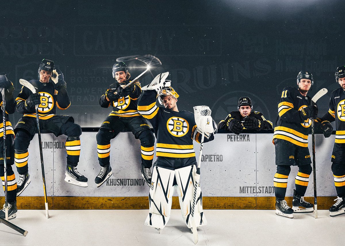 NHLBruins's tweet photo. Presenting your 2026-27 Boston Bruins 👏 https://t.co/V0AQCI6shD