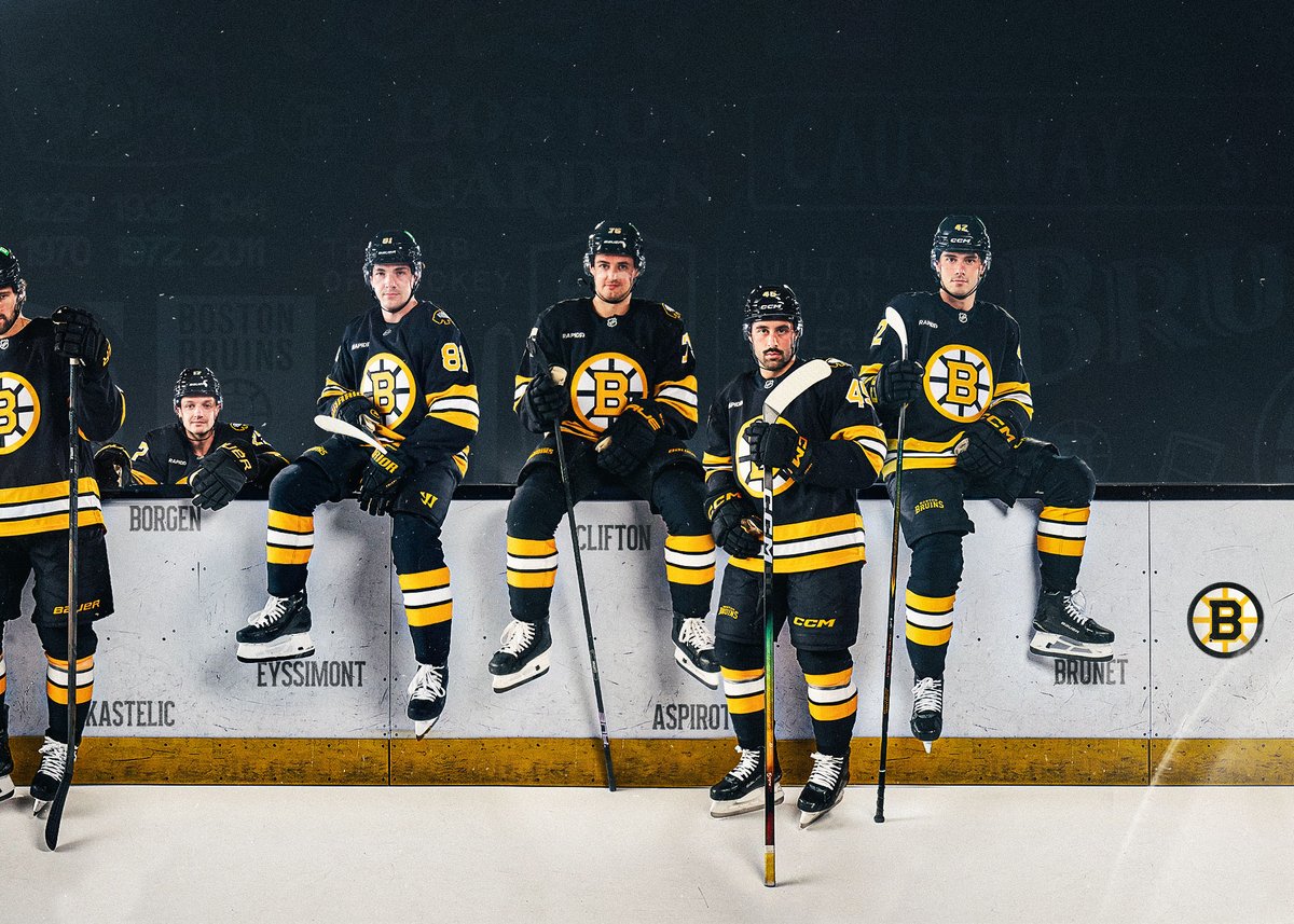 NHLBruins's tweet photo. Presenting your 2026-27 Boston Bruins 👏 https://t.co/V0AQCI6shD