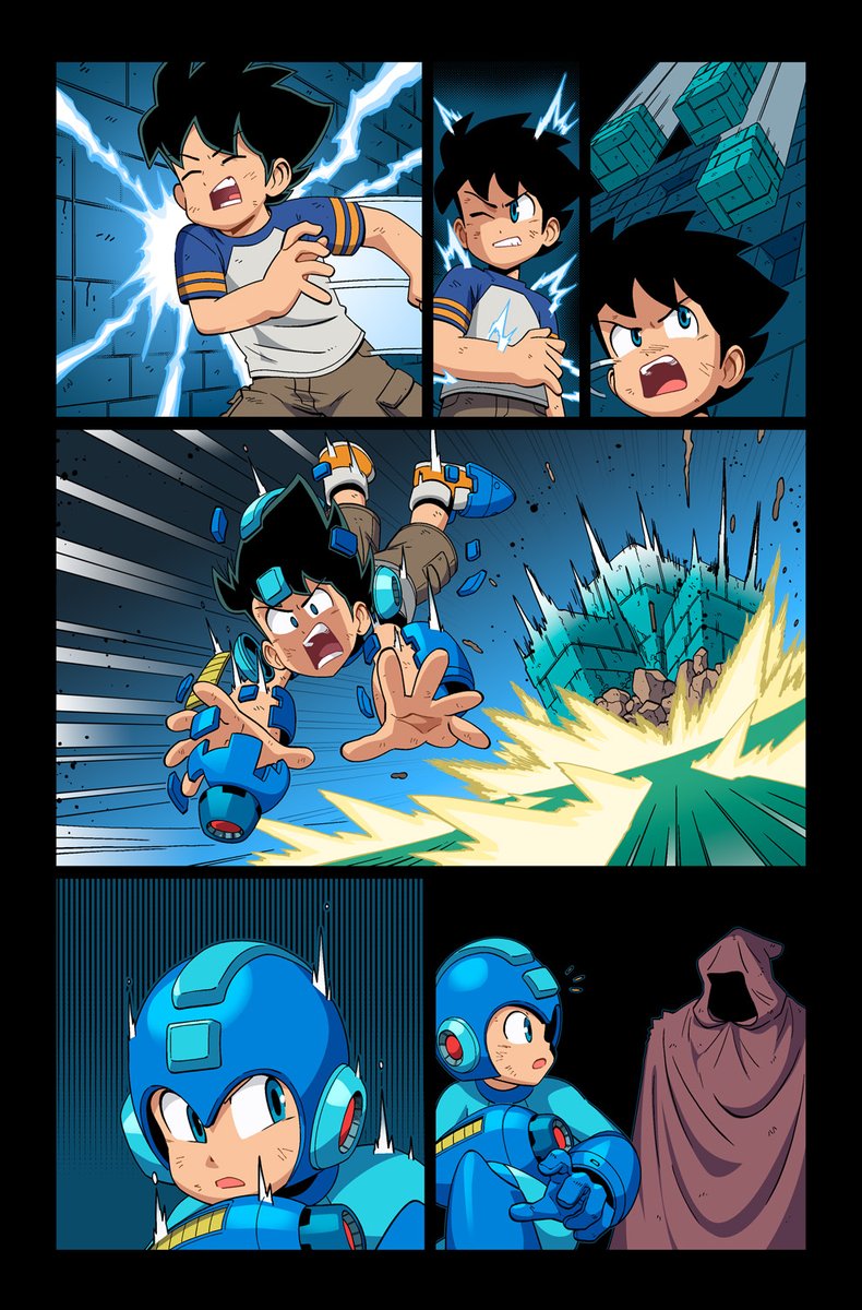 UdonEnt's tweet photo. Mega Man Returns!

UDON’s first mini-series starring the classic Blue Bomber is here! With the threat of a new batch of robot masters, Dr. Light has upgraded Mega Man using the prototype Double Gear system. Problem is, Dr. Wily (the Double Gear’s creator) wants it back… by any means!! 

It’s all-out rumbling robot action in Mega Man: Gear Masters! Head to your local comic shop to snag your copy 💙