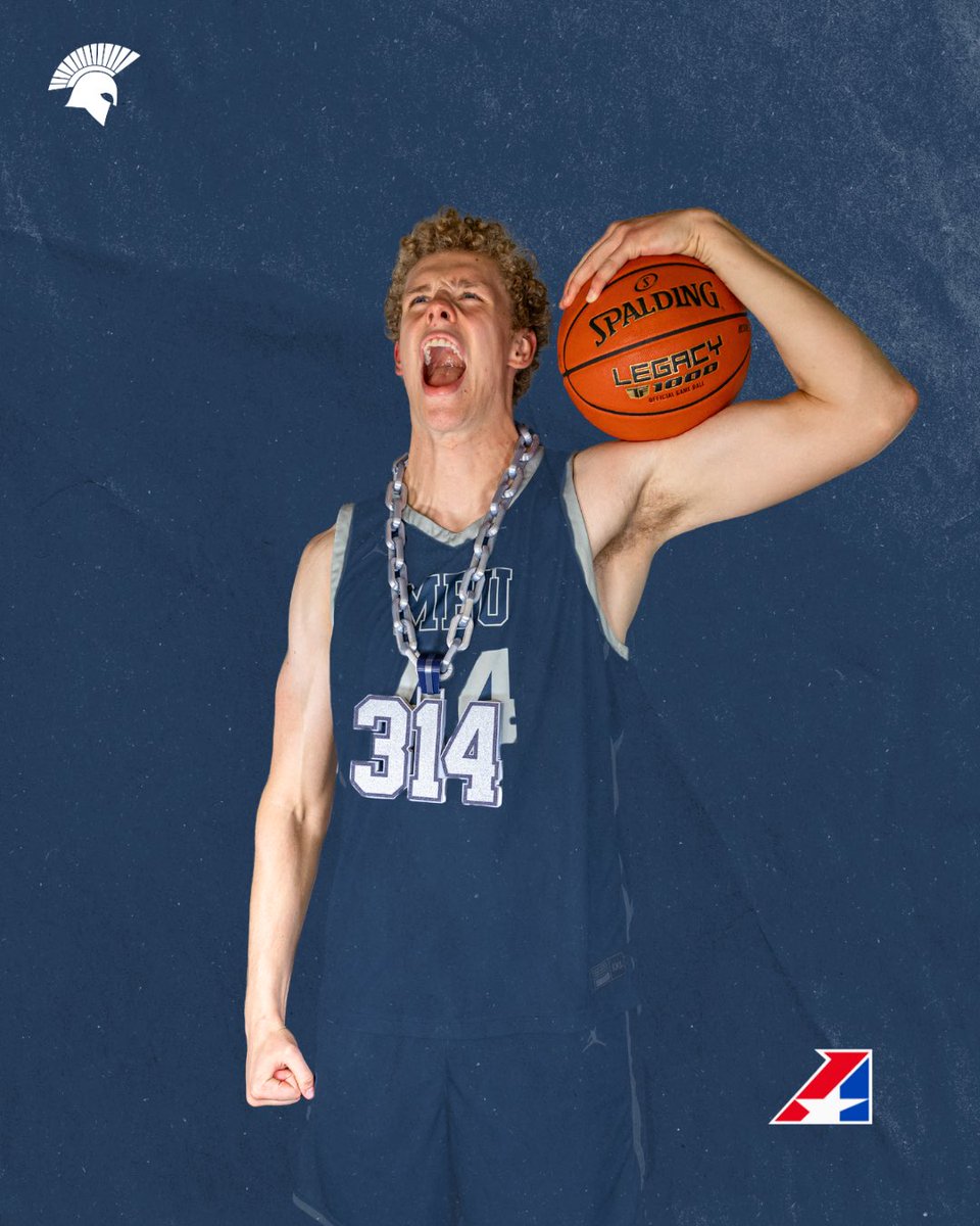 MBUBasketball's tweet photo. Spartan Colors 🔵⚪️⚫️ https://t.co/jaWhFDedpi