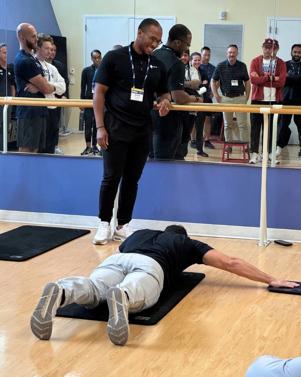 APTA_official's tweet photo. We were proud to co-host the APTA &amp; @NSCA Return to Play Performance Summit this weekend. 🎉

Thank you to the PTs, PTAs, and strength and conditioning professionals who joined us to exchange ideas, share perspectives, and explore how our professions can learn from one another. https://t.co/iPZy3QMF39