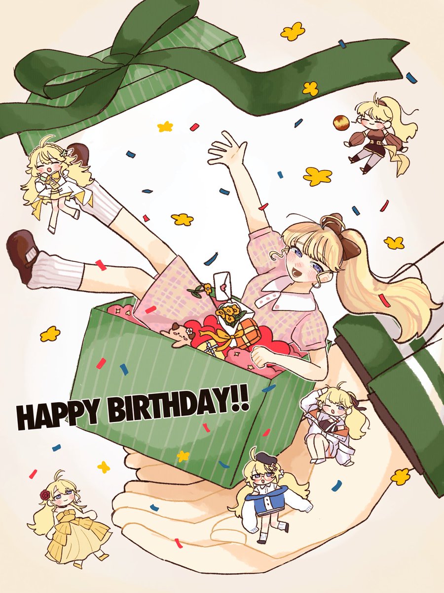 mori_takusan's tweet photo. お誕生日おめでとう！
今年も楽しいことがいっぱいの一年になりますように💫

#画ハク　#コハック生誕祭2026 https://t.co/ihBSlZM6UT