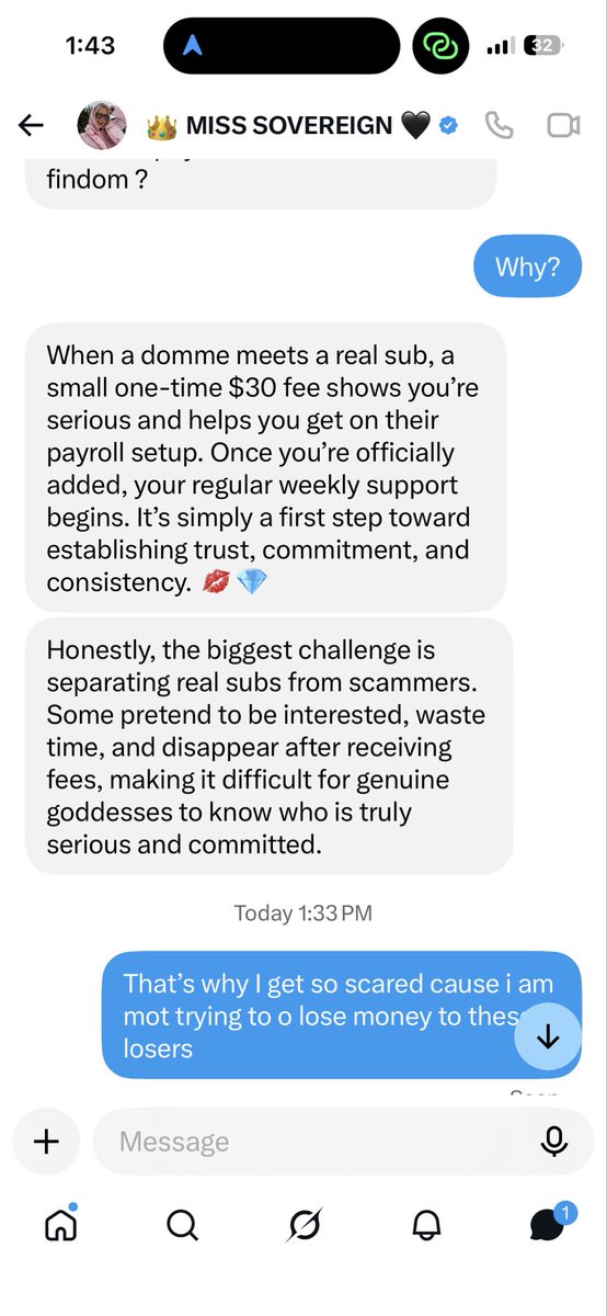 VooDoll13's tweet photo. Im getting mad 
#scammers #fake https://t.co/BKULZxoq3j