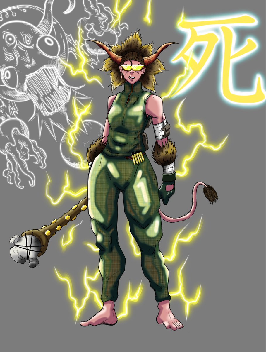 peludaql's tweet photo. I picked from loads of cool stuff for this one

#hxh #oc #fanart #digitalartㅤ https://t.co/JXvakFJZeT