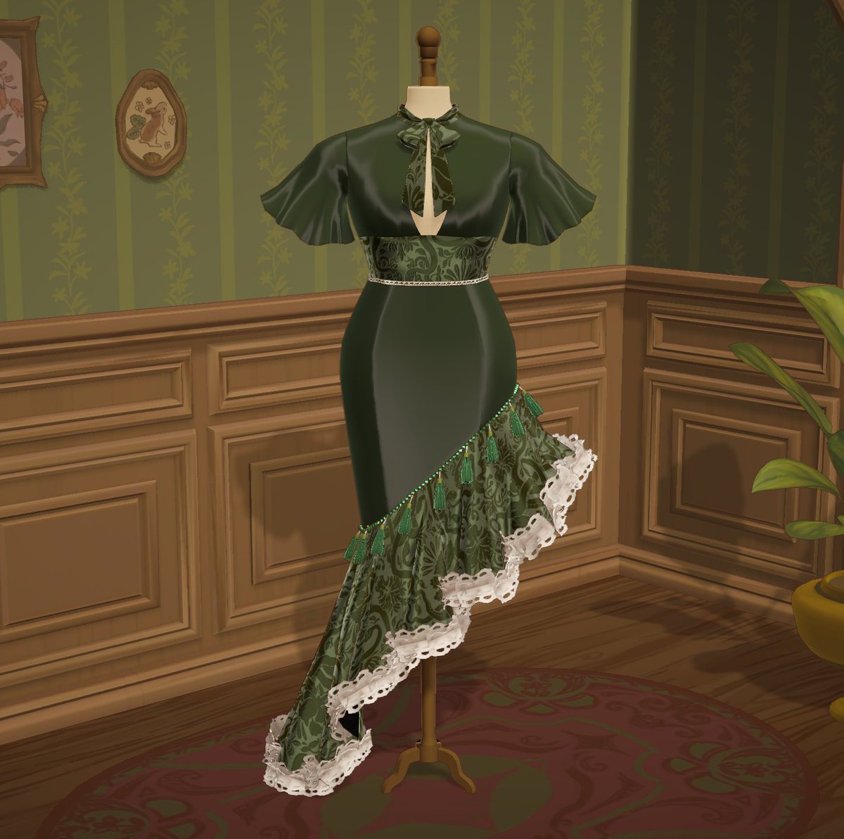 Tenzdizzle's tweet photo. lemme put some average dresses on the TL https://t.co/TYOyp8Y5ai
