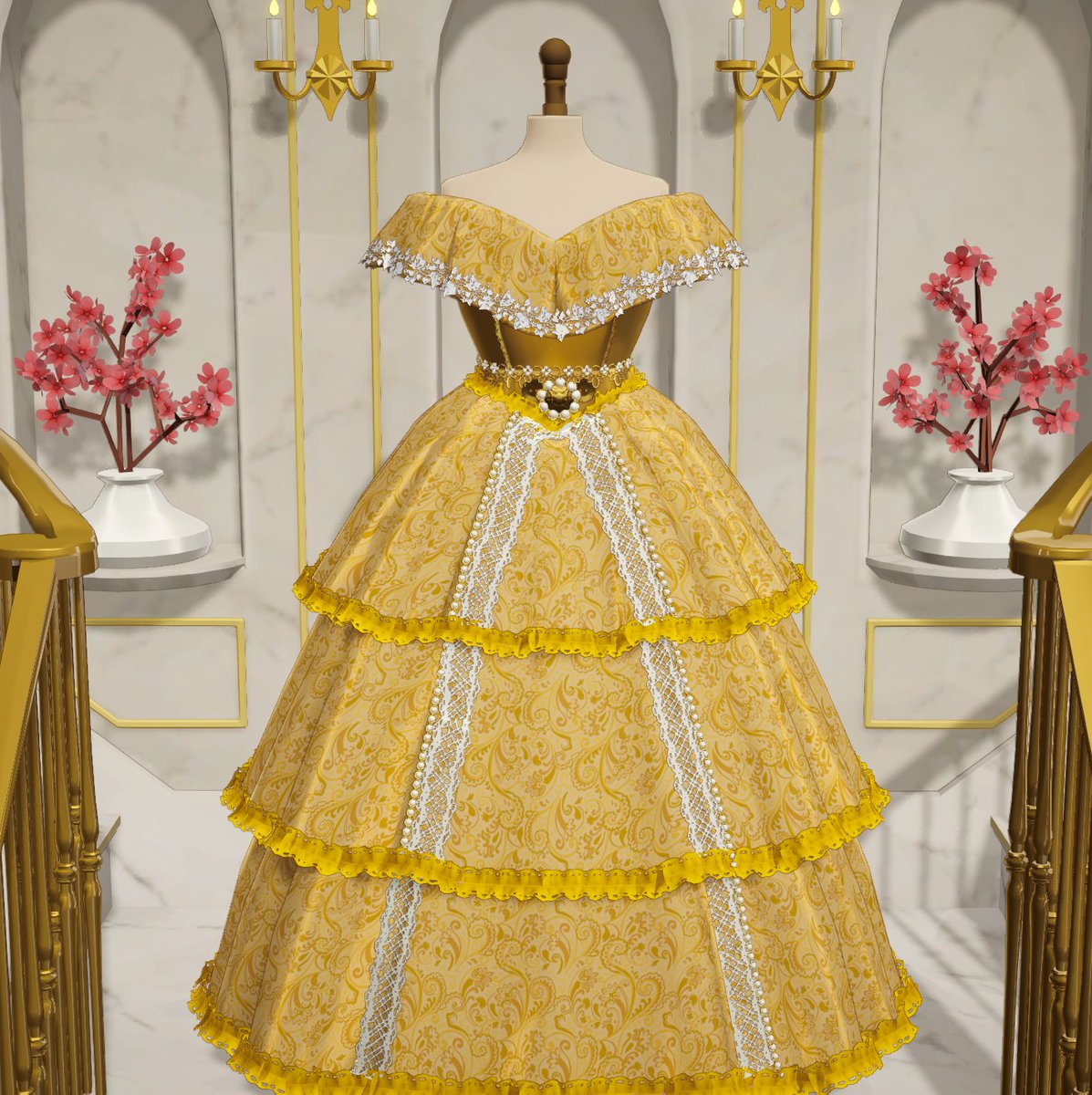 Tenzdizzle's tweet photo. lemme put some average dresses on the TL https://t.co/TYOyp8Y5ai