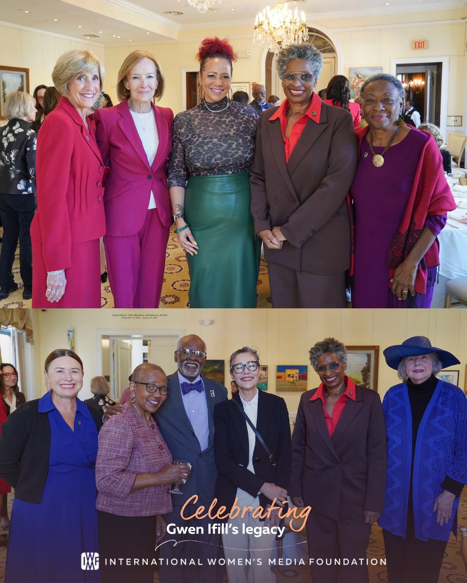 IWMF's tweet photo. 2026 Gwen Ifill Awardee @yvonnelatty and 2019 Awardee Nikole Hannah-Jones joined Susan and Judy for a powerful conversation about journalism, mentorship, representation and the role of women journalists in strengthening democracy. https://t.co/i4n6OEgxF9