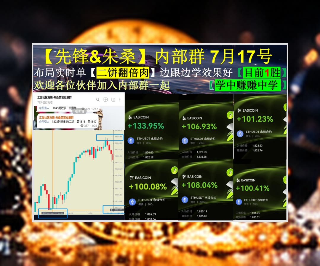 AlethaPreeze's tweet photo. Wit once bought is worth twice taught.
ETH波动太快？及时了解盘面最新变化。幣圈🥀热币✔多空双杀👮山寨
QQQX🏢Ripple USD🕖财捷🪕Lam Research Corporation
币安 欧易 BTC 免费合约跟单社区👉 【主页简介】 👈 https://t.co/fz32F79neY
