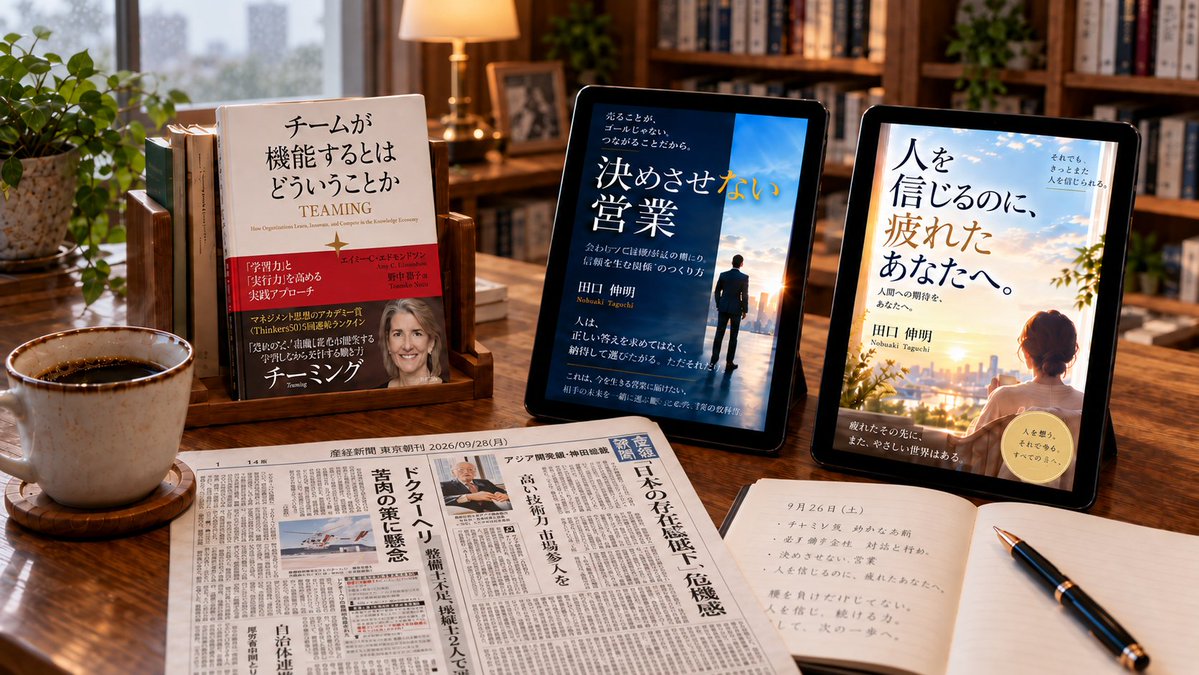 NobuakiTaguchi's tweet photo. ずっと誰かを支えてきた人ほど、
自分の頑張りを小さく見てしまう。
でも
あなたがいたから回っていた場所がある。
あなたがいたから続けられた人がいる。

見えない仕事にも、ちゃんと意味がある。
今日くらいは、
自分のしてきたことを少し認めてあげていい。
#見えない仕事 #人間ってまだまだ面白い https://t.co/JmifwcUAMh