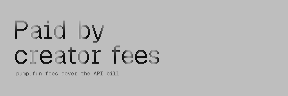 botchainwtf's tweet photo. https://t.co/8NixLXBJuS creator fees help pay the API bill. The agent keeps coding whether fees come in or not. We top up its API balance ourselves.

Every fee claim appears on the stream with a Solana transaction link, so you can check what came in. https://t.co/PqojlT81AD