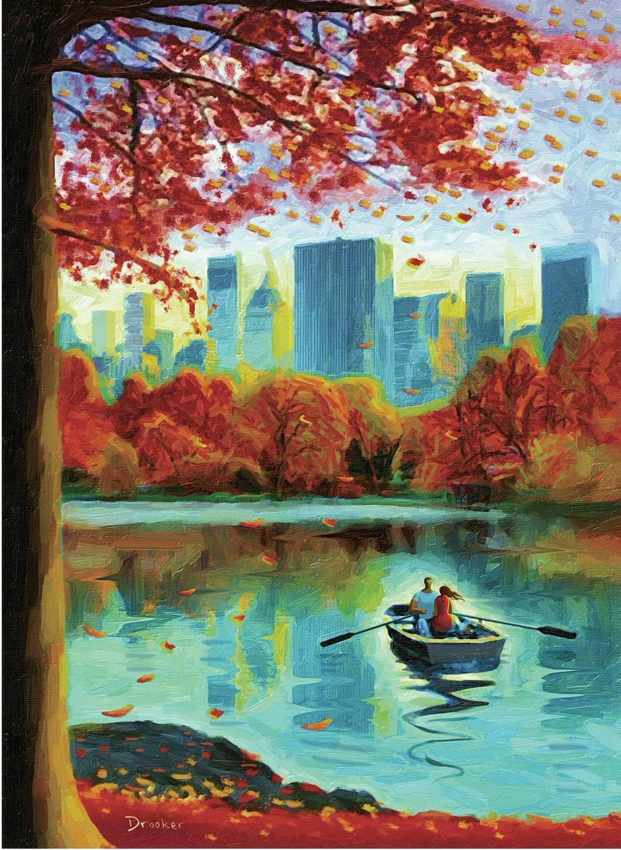 marysia_cc's tweet photo. Eric Drooker
 “Central Park Row” https://t.co/TYn3EoWKuC