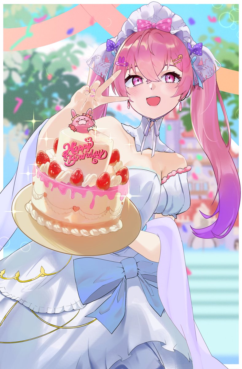 Hanamiya_cocoa's tweet photo. 本日お誕生日を迎えました🌸

これまで関わってくださった全ての方に感謝を伝えたいです🌟ありがとう🍬

君からのおめでとう待ってます♡

#ASTLIVE  
#花宮ここあ https://t.co/8UKwupTq9n