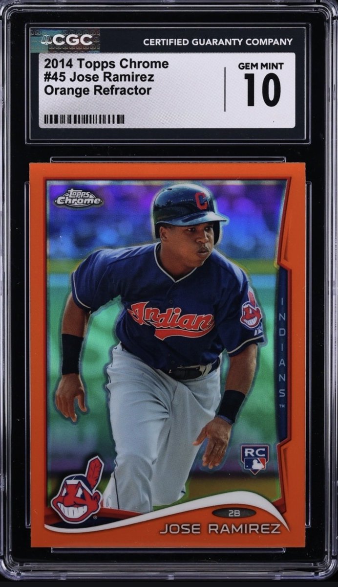 NashvilleCash22's tweet photo. Pretty happy with my recent JRam rookies submission just in time for the playoffs 
#Guardians #JRam #Guardsball
@mikbaer @Chuckmanintexas @CardPurchaser https://t.co/ODeeJSi9ij