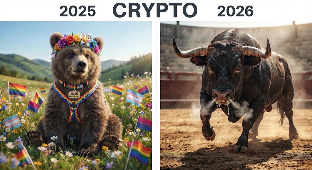OldBTCPosts's tweet photo. Crypto 2025 VS 2026 https://t.co/pNFr5cl8yY
