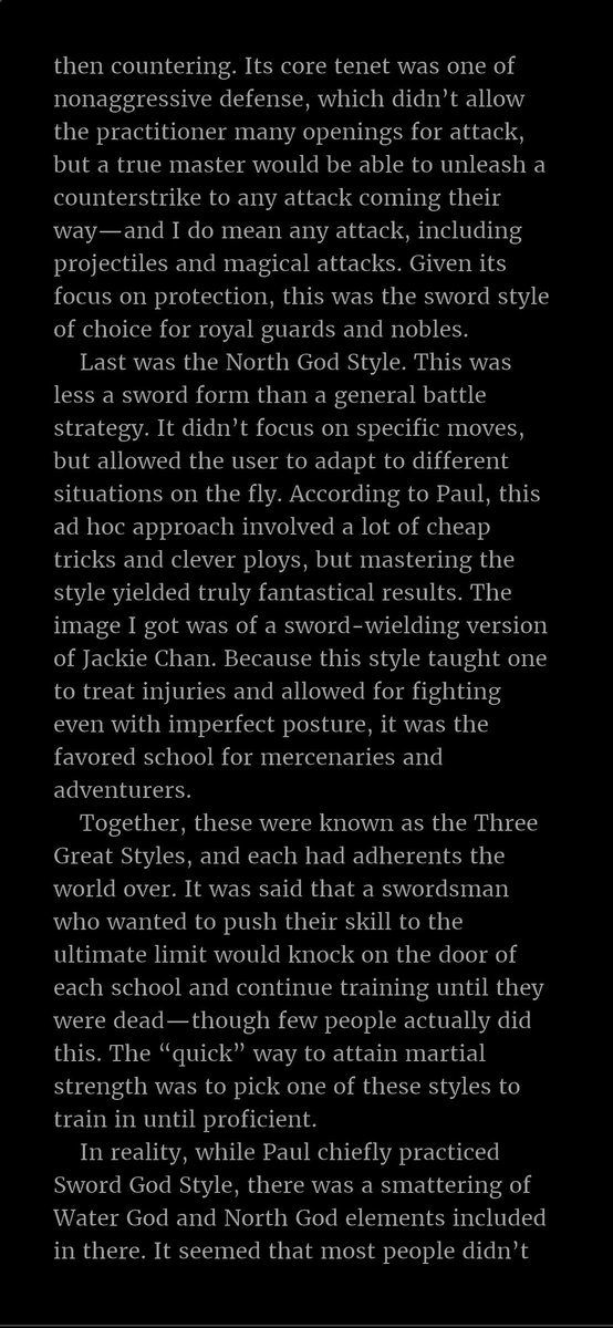 tiger_slasher's tweet photo. #TCP_MT
V1 Chapter: 5
I may sound like a broken record saying this but... man I really prefer reading over watching the animes for alot of things... it's so much easier to process the information I'm being fed that way.
LIKE THE 3 SWORD STYLES ARE SO COOL MAN!!! https://t.co/pMGnVVgDdP