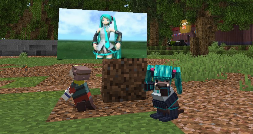 sammwy's tweet photo. Mi nutria es una Miku, solo que me la paso en modo espectador manejando cositas así que no roleo. https://t.co/Ckp38xDjaw