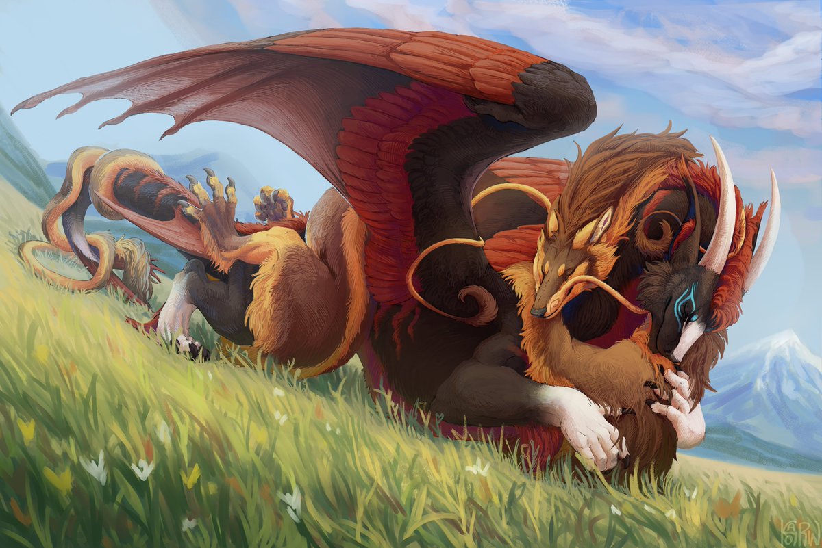 Kroat0's tweet photo. Commission for Hemyl-Ignis (FA) https://t.co/pgpcdhQXsi