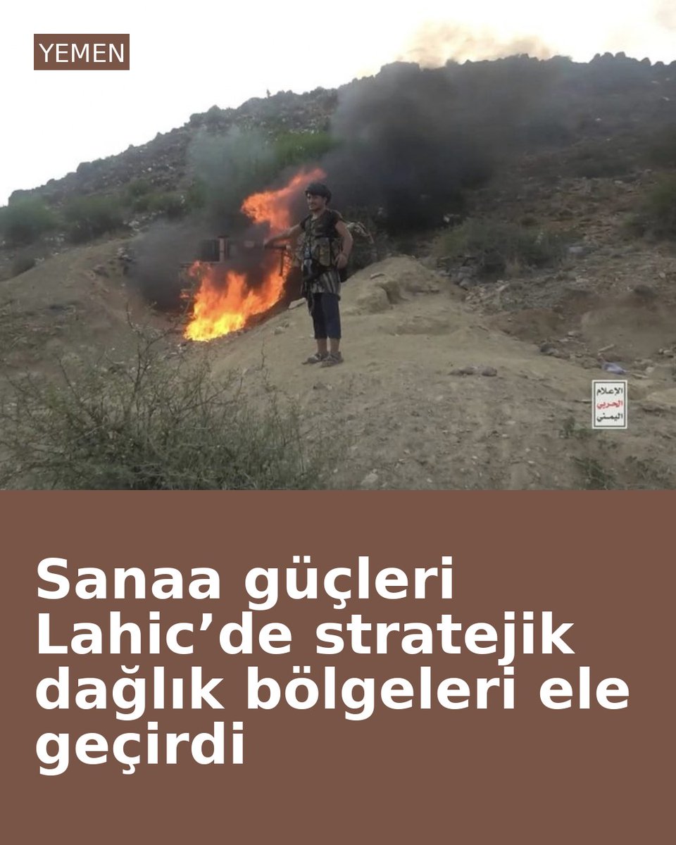 alptkndrsunoglu's tweet photo. Kahraman Yemen ordusu Lahic’de stratejik dağlık bölgeleri ele geçirdi https://t.co/N9YdvL7QnO https://t.co/ZO8awEOGQl