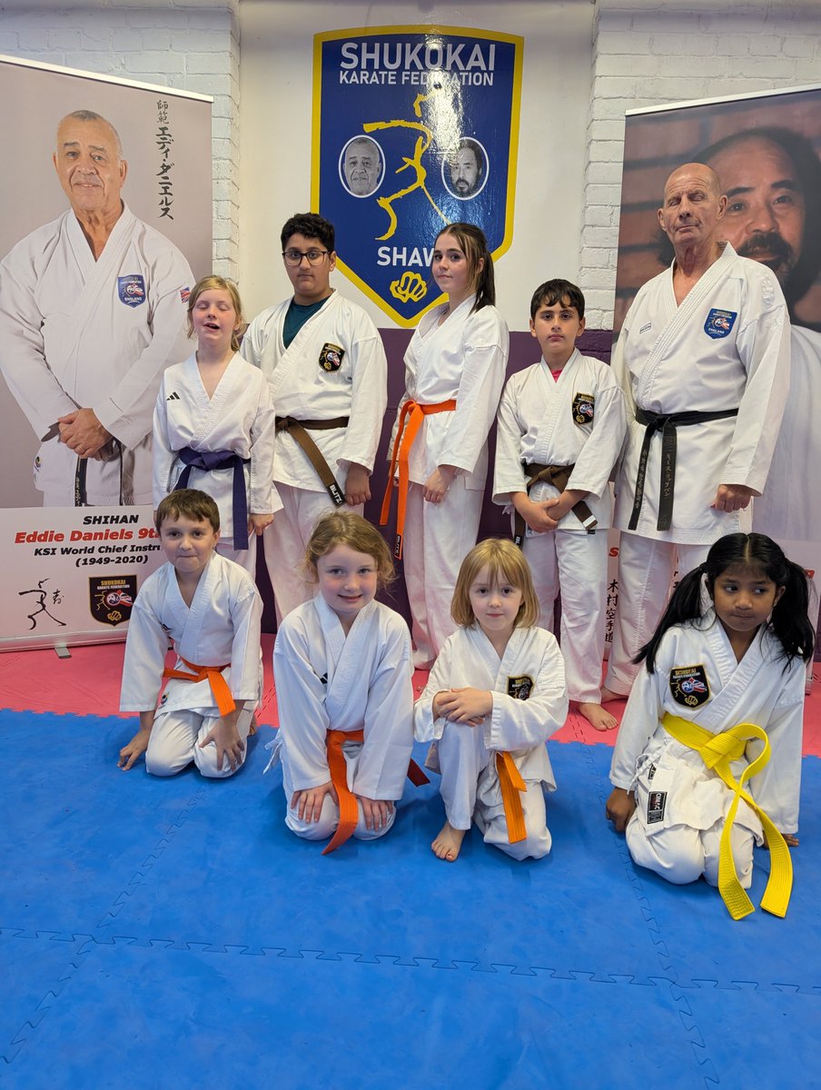 SKFShawKarate's tweet photo. Huge congrats to all our students who passed their recent grading at Shaw Kimura Karate Club! 🥋🔥
​Your discipline and focus on the mat paid off. A massive thank you to our instructors, parents, and training partners for the support! 🥋💪
​#ShawKimuraKarate #Shukokai #skf https://t.co/psyYis4mZS