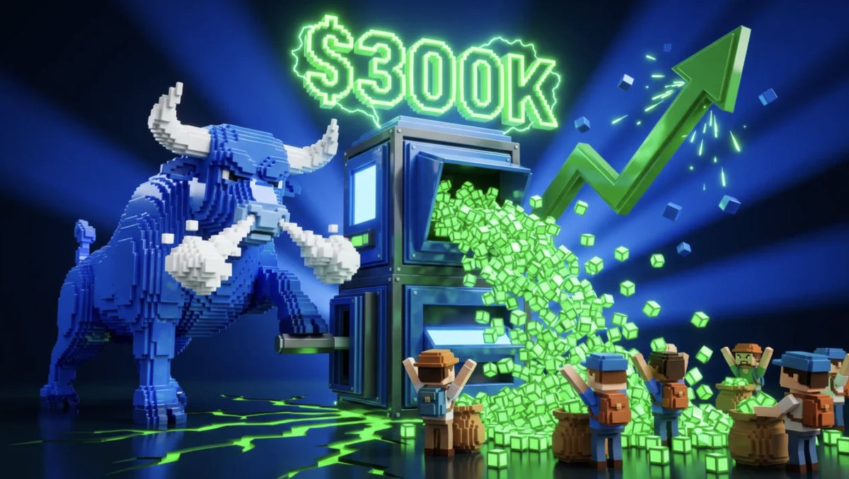 Stonks_Exchange's tweet photo. Creators have earned $300,000 in fees 🐂 📈

Real fees, paid out to the people who launched.

Launch a coin, keep earning from every trade it ever does. 📈 https://t.co/mssdpmmTwN