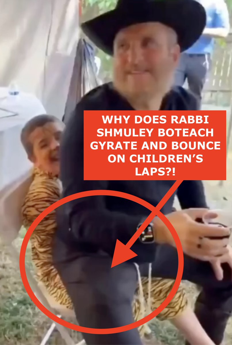 usaonly4me's tweet photo. What the hell is going on with this Rabbi Shmuley Boteach degenerate? Why is he running around doing this to children? Where are the parents? Where are the authorities? This man should be being investigated! https://t.co/peg6w6VDSI