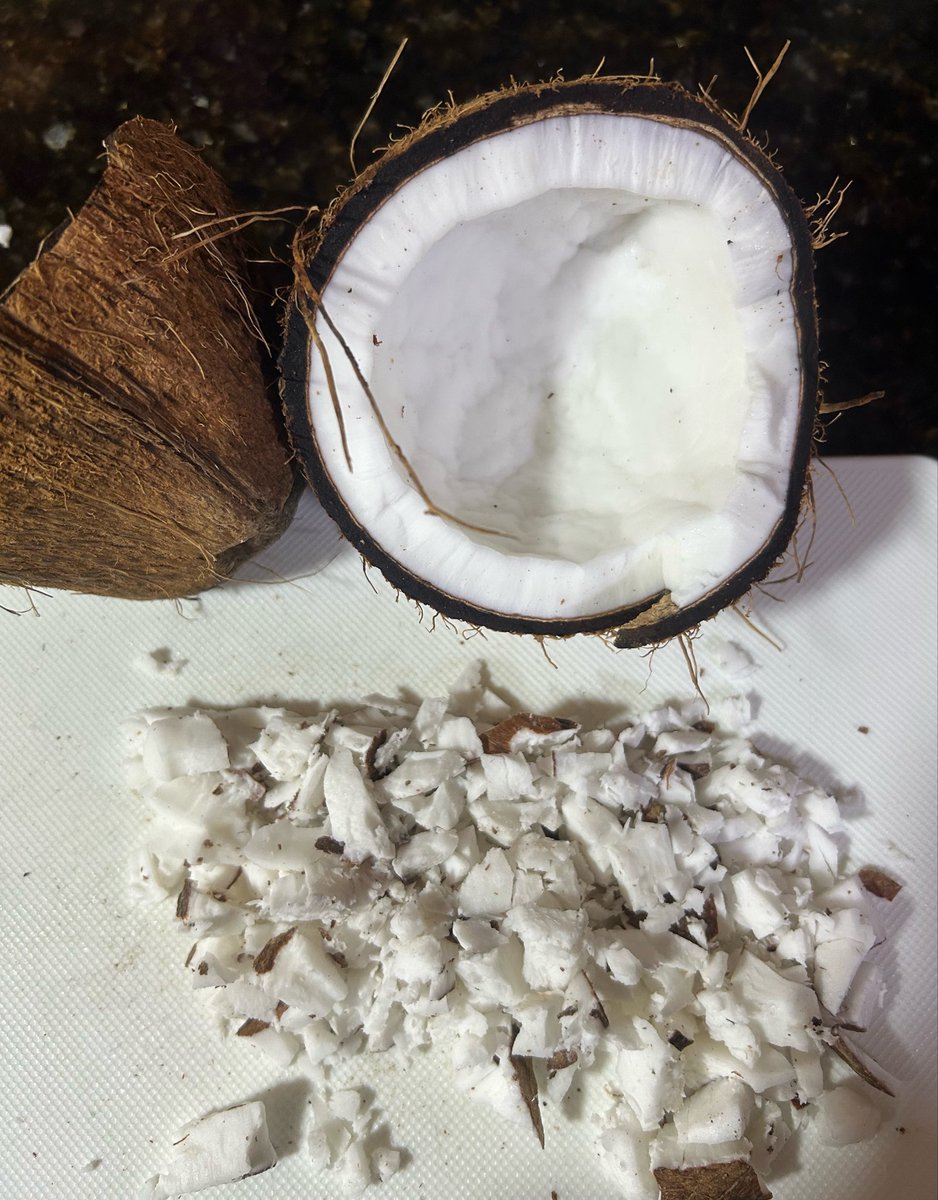 TheKitchenCode1's tweet photo. Fresh coconut, oats, and honey turned into today's cookies. Coconut is such a treasure. I couldn't help thinking of Tom Hanks in Cast Away while baking them. 🥥🍯🐝 https://t.co/P7C713M8ZS