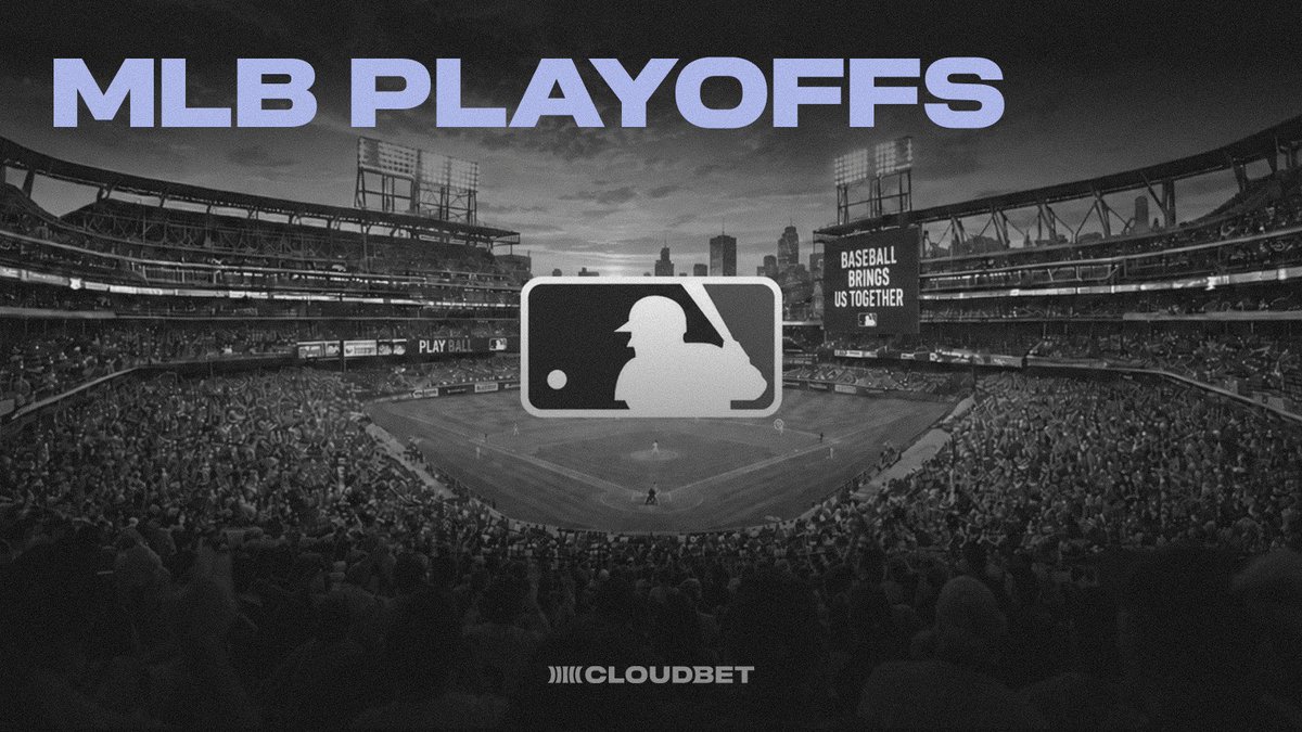 Cloudbet's tweet photo. The MLB Playoffs are here from September 29. ⚾️

Four Wild Card Series. One road to the World Series.

Who are you backing? https://t.co/9N4E5iACh2