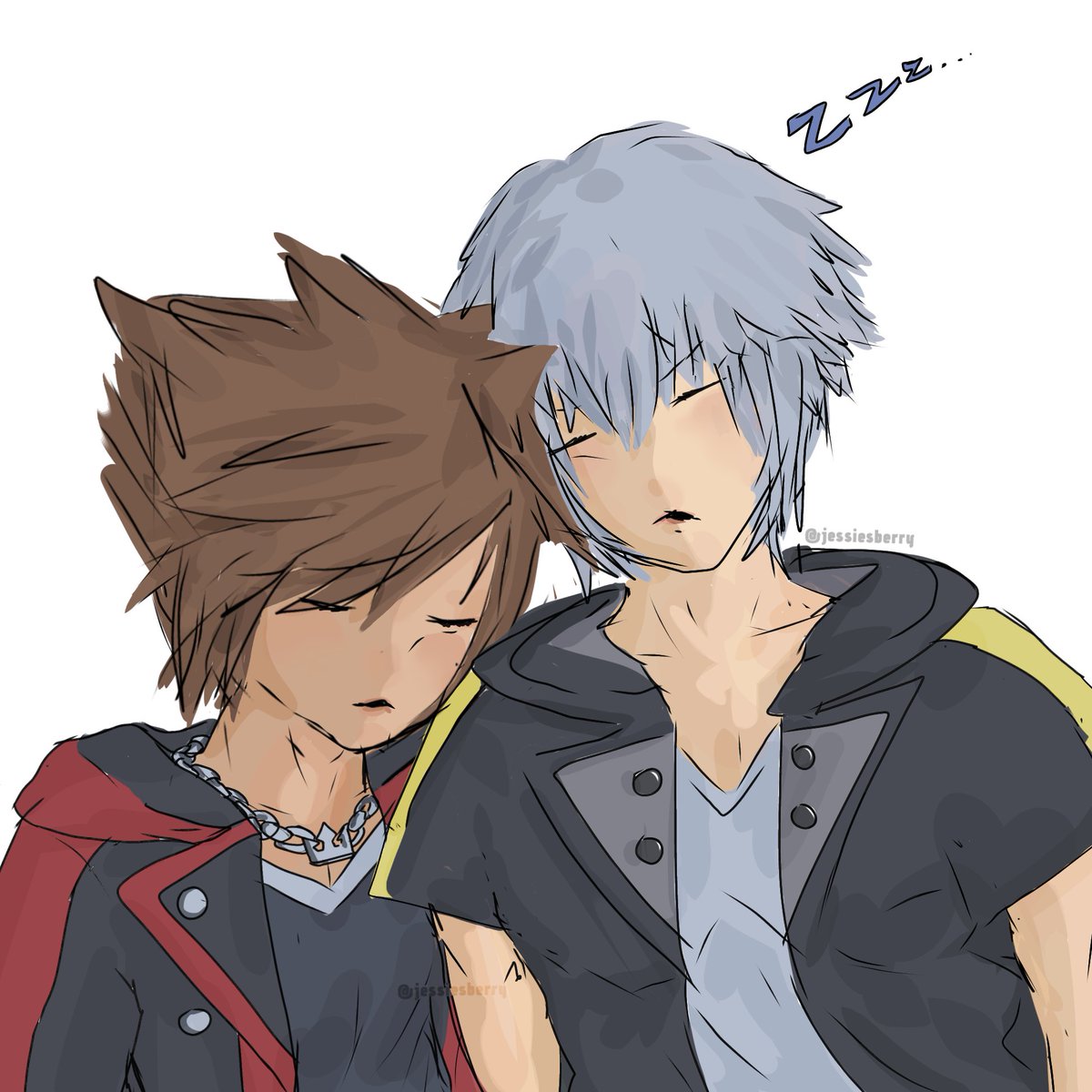 jessiesberry's tweet photo. zzz... #soriku #kh https://t.co/PGRk7GqT0i