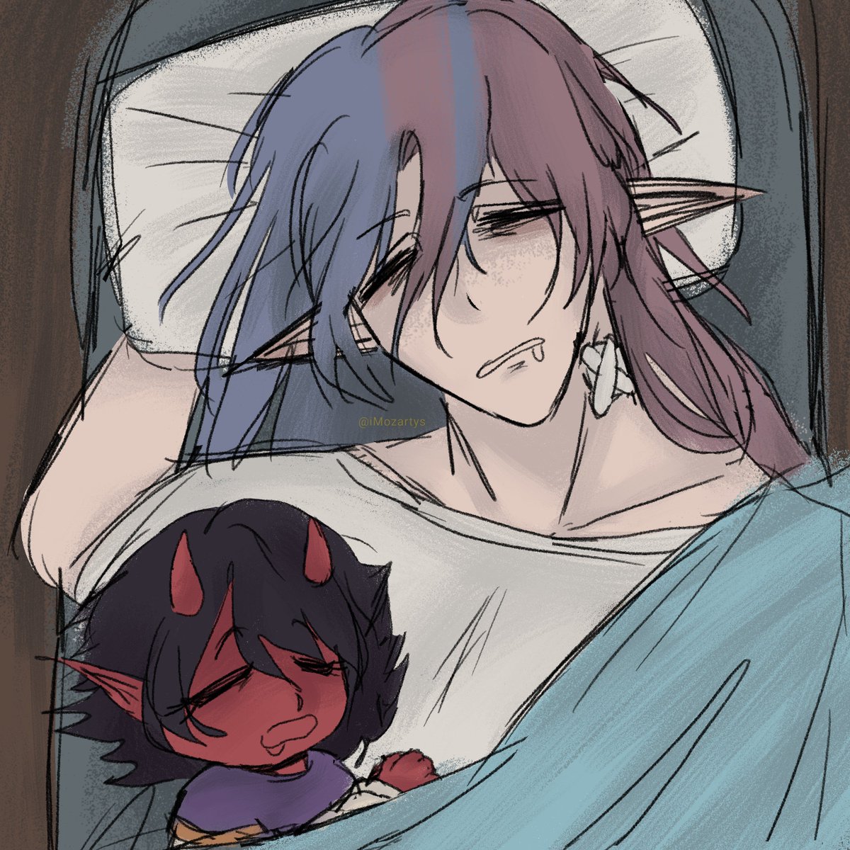 iMozartys's tweet photo. "Não há benção maior nesse mundo do que ter uma família."

[ #wsmp #wsmpfanart #ronarts ] https://t.co/QHwvLIAmW9