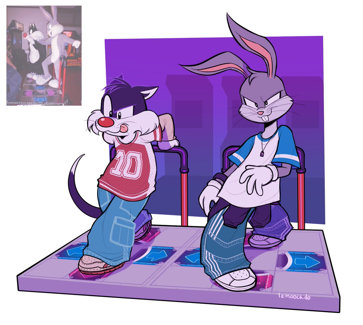 lemoocado's tweet photo. so fire #looneytunesㅤㅤㅤ https://t.co/2fkhLEUl6e
