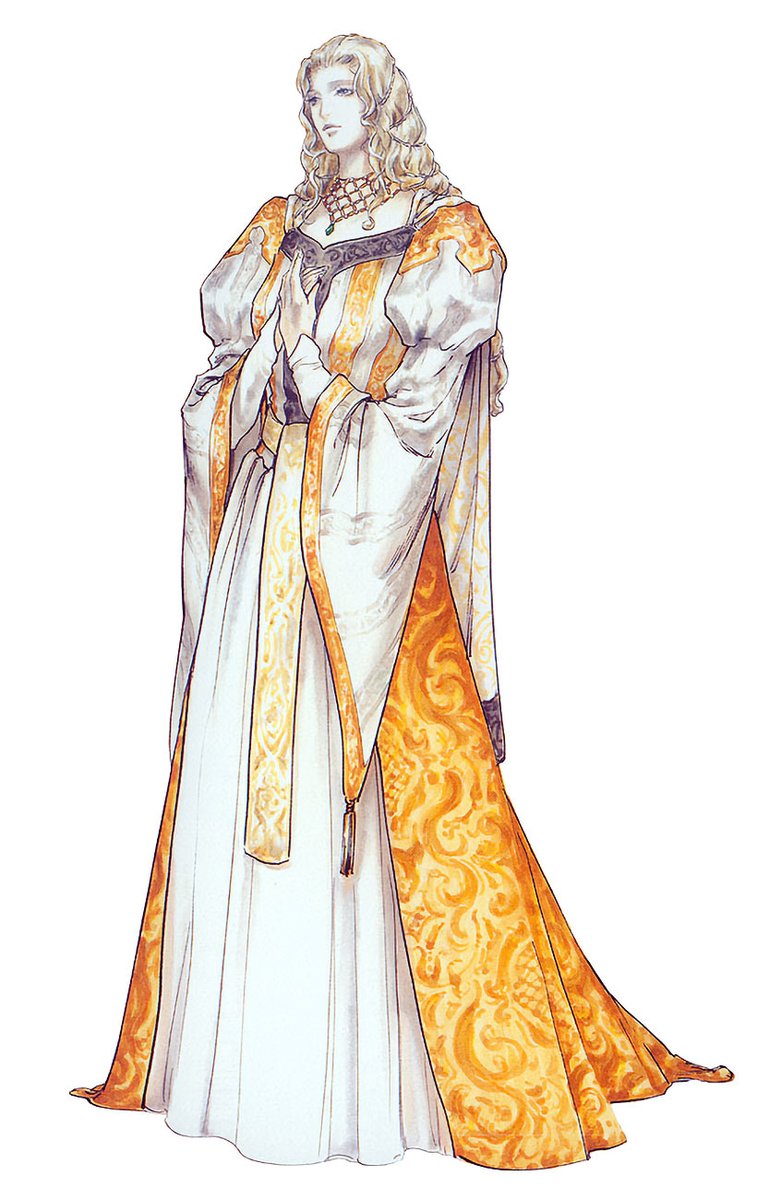 creativeuncut's tweet photo. Elisabetha Cronqvist and Mathias Cronqvist from Castlevania: Lament of Innocence by artist Ayami Kojima. 

More art from the game: https://t.co/VgKQuHGvow https://t.co/nGoJOmYldn