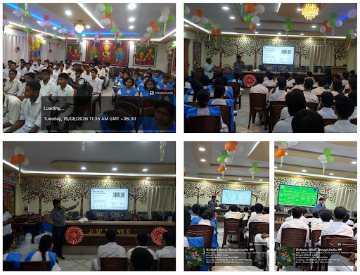 iic_hitk's tweet photo. X:
🧪 STEM Outreach Programme ‘জ্ঞান-বীক্ষণ 2.0’ held at Jadavpur Vidyapith on 18 Aug 2026, promoting curiosity, hands-on learning &amp; STEM awareness. #STEM #IIC #Innovation https://t.co/KqyVwGh1oQ