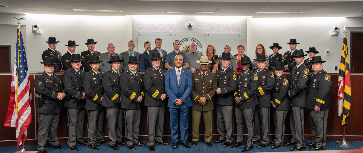 MDSP's tweet photo. We look forward to the leadership and experience he brings to this vital role of serving and protecting Marylanders. Thank you again to the elected officials, public safety partners, family, friends, and fellow MDSP personnel who joined us this afternoon. Congratulations! (3/3) https://t.co/RtNOZXtO1t