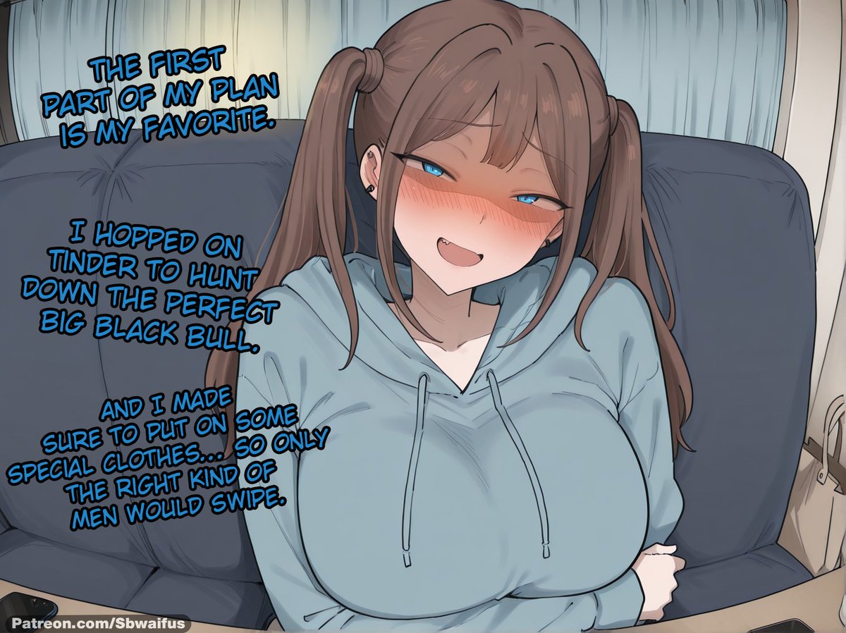 SBwaifus's tweet photo. Tsubame wants her boyfriend even more of a cuck… so she built the ultimate plan. Step 1: BBC-bait the finest bulls on Tinder straight into her DMs. How’s this going to go?

Find her full plan here: https://t.co/4zaG1PJG2M https://t.co/xYePBx2KIZ
