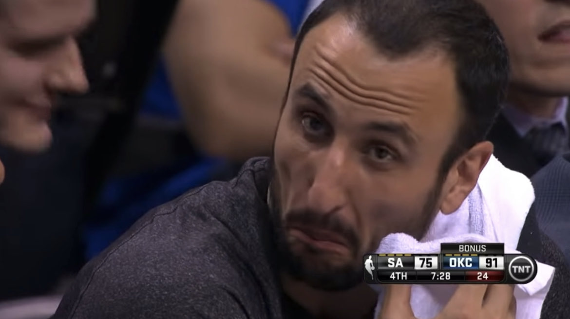 spurs_muse's tweet photo. Some of y’all were MAD when we traded this guy on draft night. 😭 https://t.co/4i5C605yrs