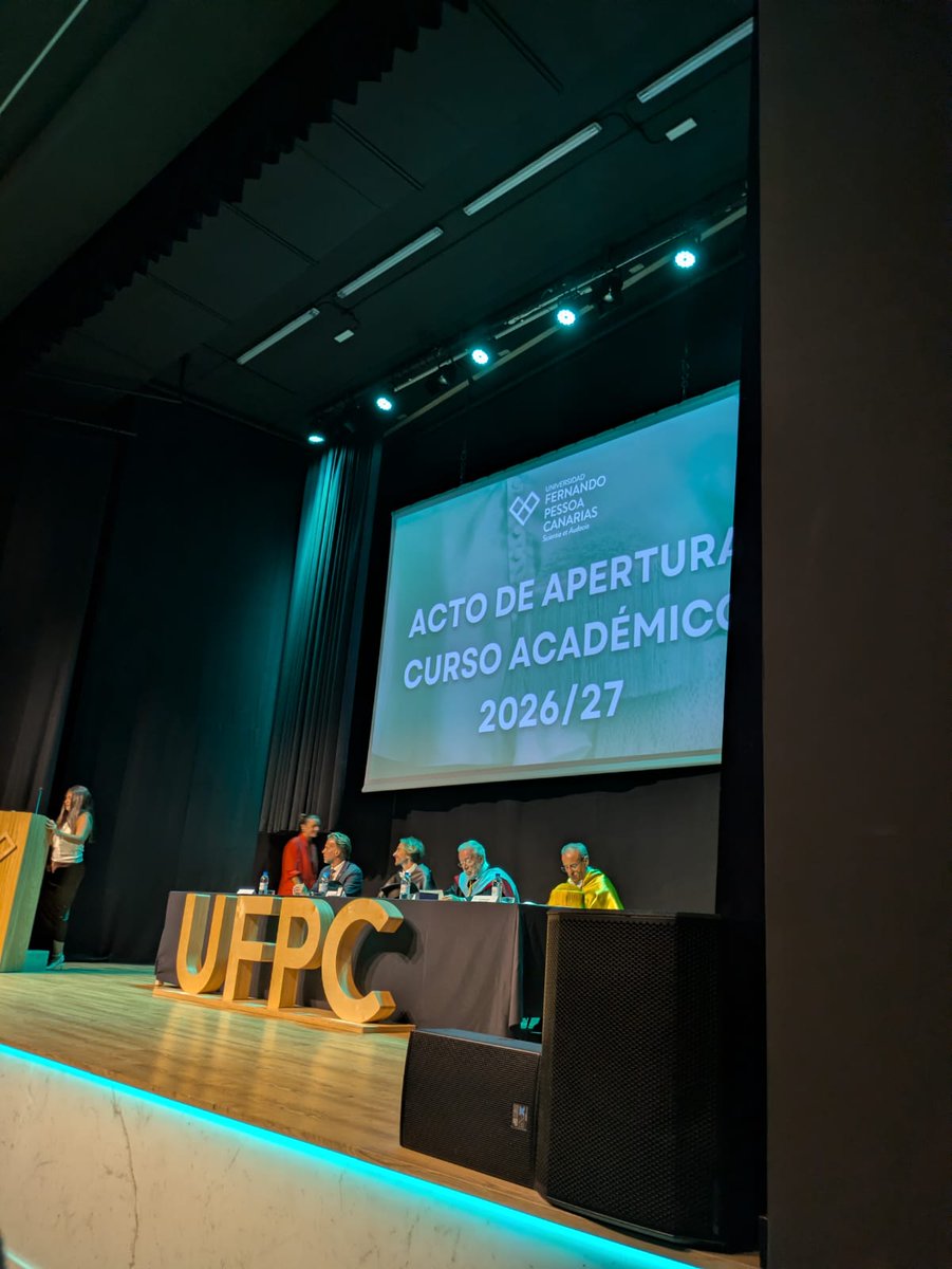 coptoca's tweet photo. Acto de apertura del curso académico 2026-2027 de la @ufpcanarias.
Agradecemos la invitación y el poder acompañar a la comunidad universitaria en este importante acto.

Seguimos apostando por la colaboración y el fortalecimiento de los vínculos entre el ámbito académico y la TO. https://t.co/AelSjqEGux