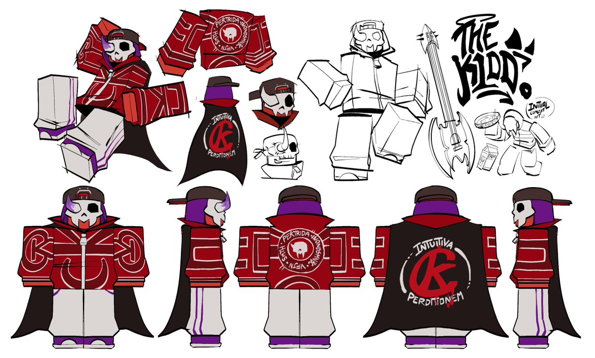 donttearuppleas's tweet photo. burps i forgot to post deez
im working on #SwapsakenSlowedandReverb a fangame of #forsaken
its like swapsaken april fools but a game and STYLIZED heres our current survivor concepts
The K1dd and Posionmaster/fool/buffoon/idk what to name the 1x
credits in thread https://t.co/OtK8LaUpE1