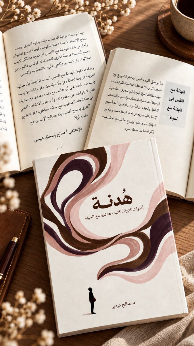 salehissa's tweet photo. .. "اصبحنا اليوم نرى وجوها ناجحة ظاهريا ، لكنها مثقلة من الداخل ، لان أصحابها عقدوا #هدنه مع العالم كله ، إلا مع أنفسهم "..
هذه ليست مقدمة وإنما  جزء من مساحة لنص تشرفت بالمشاركة فيها ضمن مجموعة عقول إبداعية منتقاة عَصرَتْ شيئا من خبراتها الحياتية فكتبت كلا بإسلوبه ، في إصدار  كتاب #هدنة الذي يؤول الفضل فيه بعد الله إلى رائد فكرة التأليف الجماعي الدكتور #صالح_دردير .
شخصيا اعتز كثيرا على هذا التقدير مؤملا بان يجد فحواه الأثر المنشود . وهذه دعوة بان يأخذ القاريء #هدنه مع ذاته ويستمتع بتصفح الكتاب . 
شكرا لكل من ساهم في إخراجه إلى النور .
@sdjs_9090