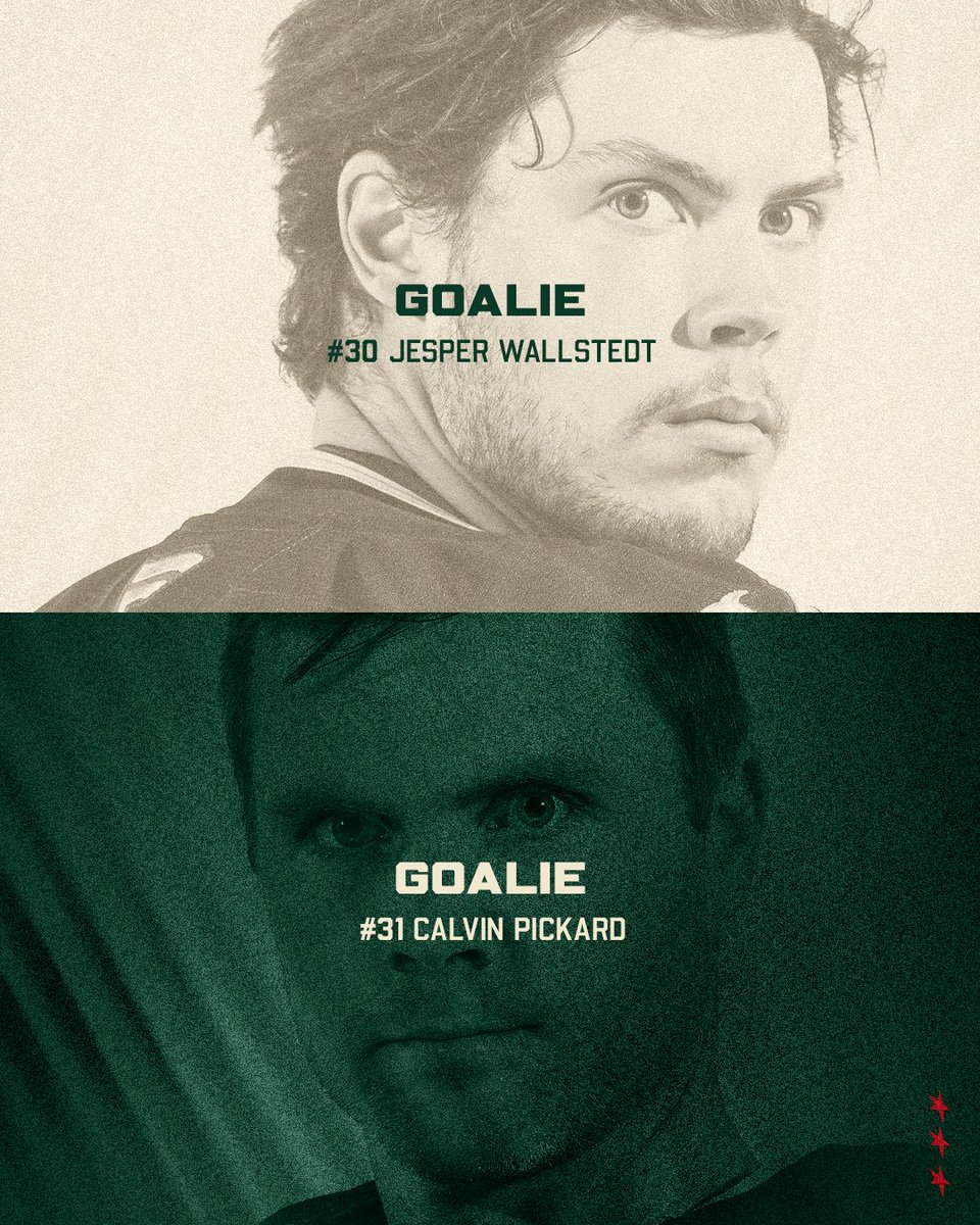 mnwild's tweet photo. Ladies and gentlemen, presenting your opening night roster https://t.co/f6FPHEAQrP