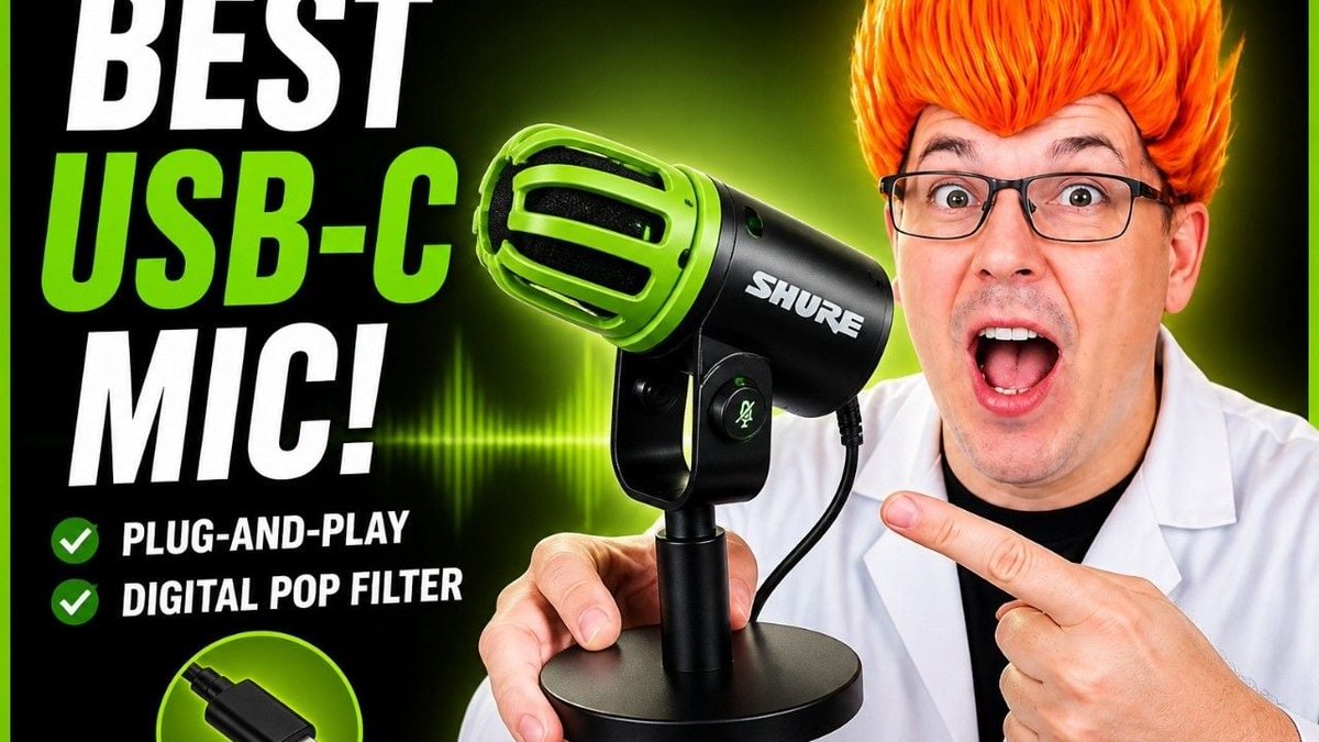 DadProdReview's tweet photo. USB-C Podcast Microphone: Is the Shure MV6 Easy?

Is the Shure MV6 an easy USB-C podcast microphone? I cover its plug-and-play setup, digital pop-filter behavior, and ideal buyer.

https://t.co/waVCaJd5HX

#ad #ProductReview https://t.co/iJwRSrPKKs