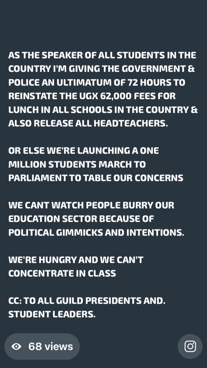 tendohenry_33's tweet photo. POLITICAL GIMMICKS &amp; MOTIVES SHOULDN’T DEFINE OUR EDUCATION SECTOR. 

ALL THESE PEOPLE HAVE THEIR CHILDREN OVERSEAS  

#1MILLIONSTUDENTSMATCH https://t.co/NuRSU23NAl