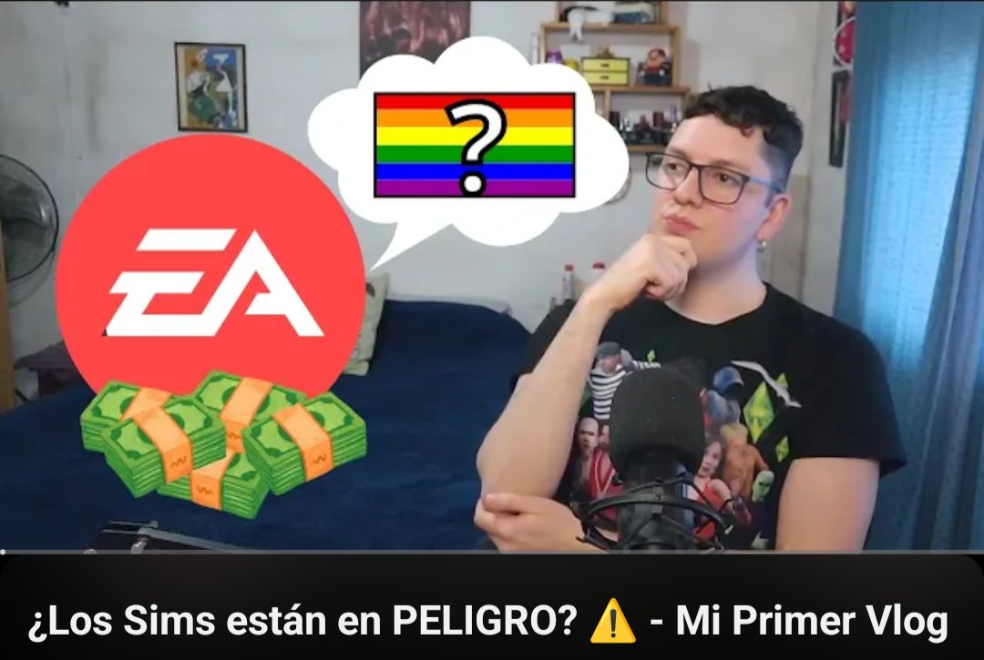 lobosimmer's tweet photo. Los Sims no tienen futuro? Que pasó con EA? Cuál es el mejor juego de la saga? Todo eso y más lo respondo en este nuevo video de YouTube: https://t.co/Tx95vjUKOI

#sims #lossims #ea #youtube #lobosimmer https://t.co/oL8MJQZDkM