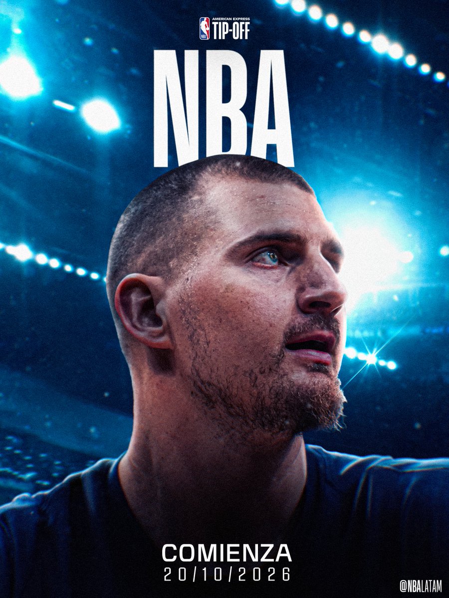 NBALatam's tweet photo. En 23 días comienza la temporada 👀 https://t.co/fIiOhmBVN8