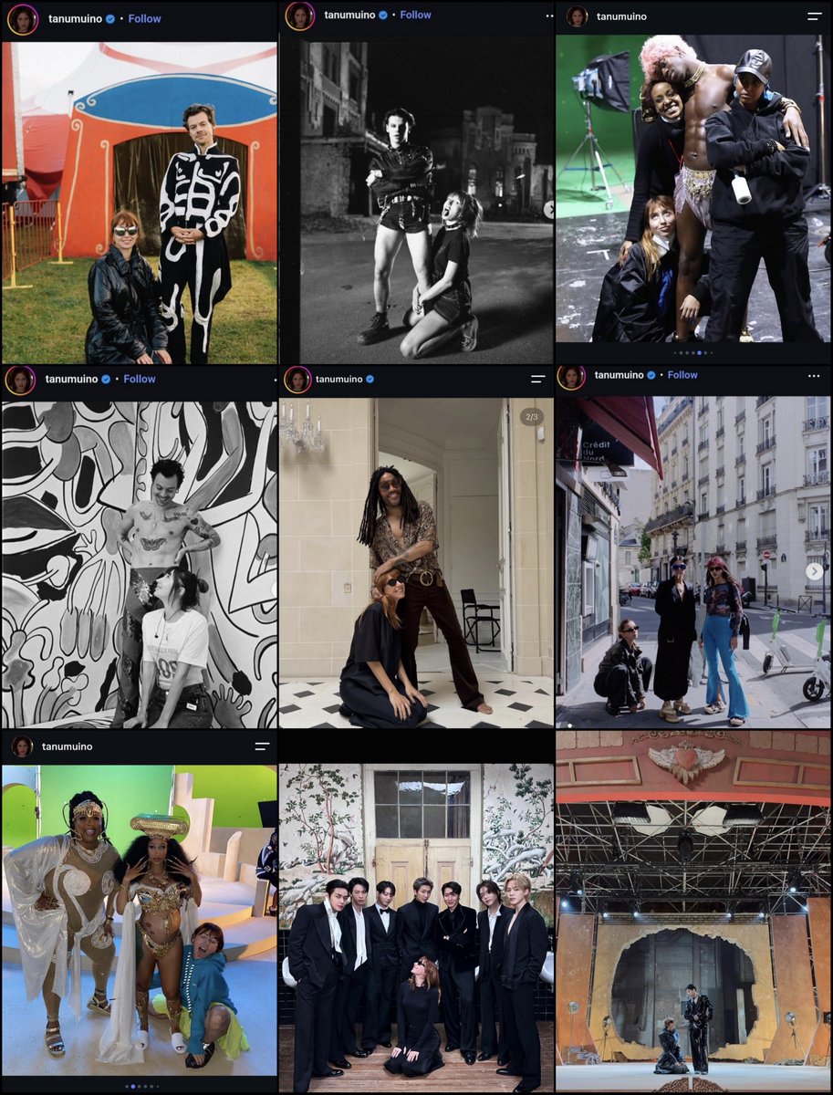 taesoothe's tweet photo. Tanu Muino took these with all artists she collabed with. It was her own special way, to celebrate her art works. With her own unique collection.

Now she had to delete her recent work celebration with BTS. Because blackpink's male fanbase and other misogynists used her, sacrificing a woman's joy just to fake a gotcha against BTS