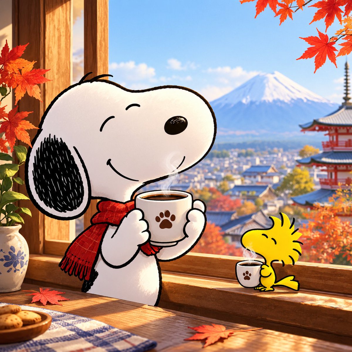 Anklebiters0904's tweet photo. 秋の朝はコーヒーで。🍂☕️ https://t.co/mfqLbCEfL7